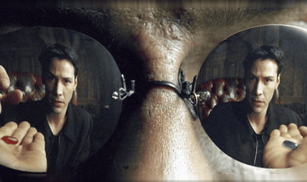 blue pill red pill the matrix